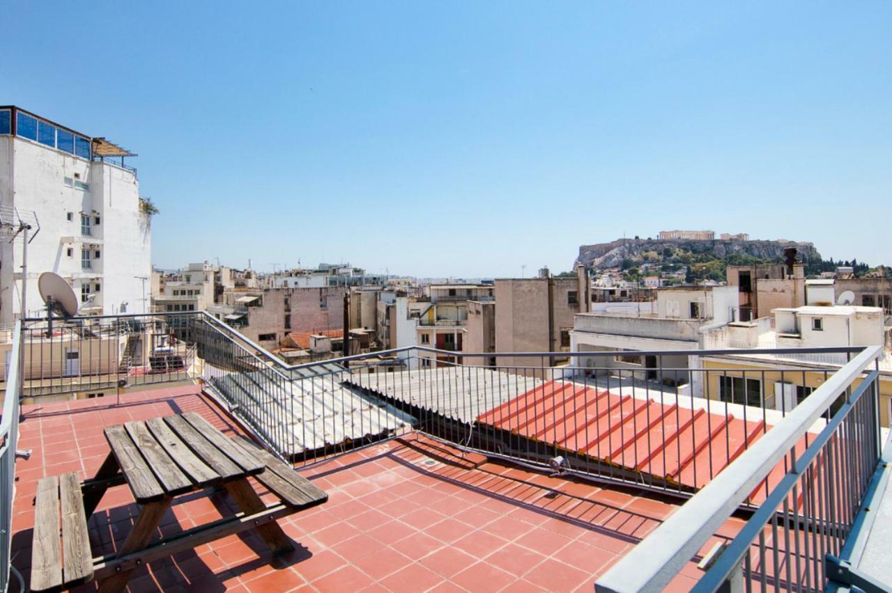 Topfloor Stylish Apartment With Acropolis View! 雅典 外观 照片