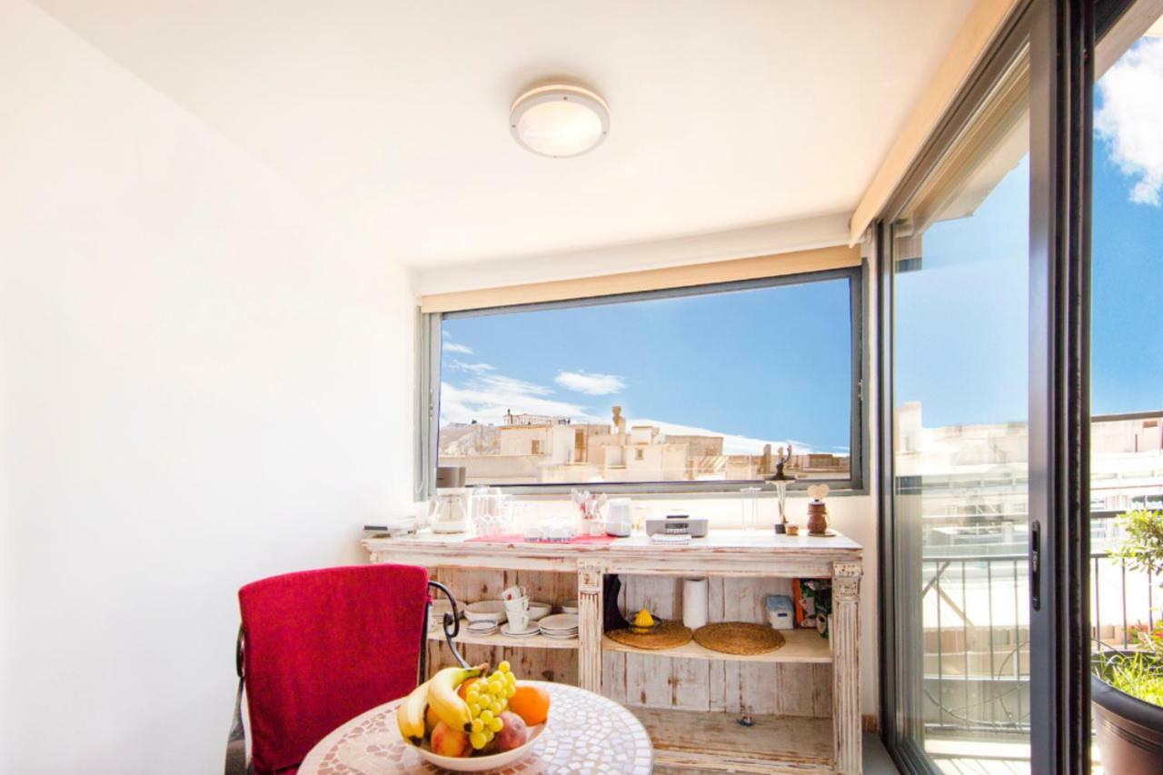 Topfloor Stylish Apartment With Acropolis View! 雅典 外观 照片